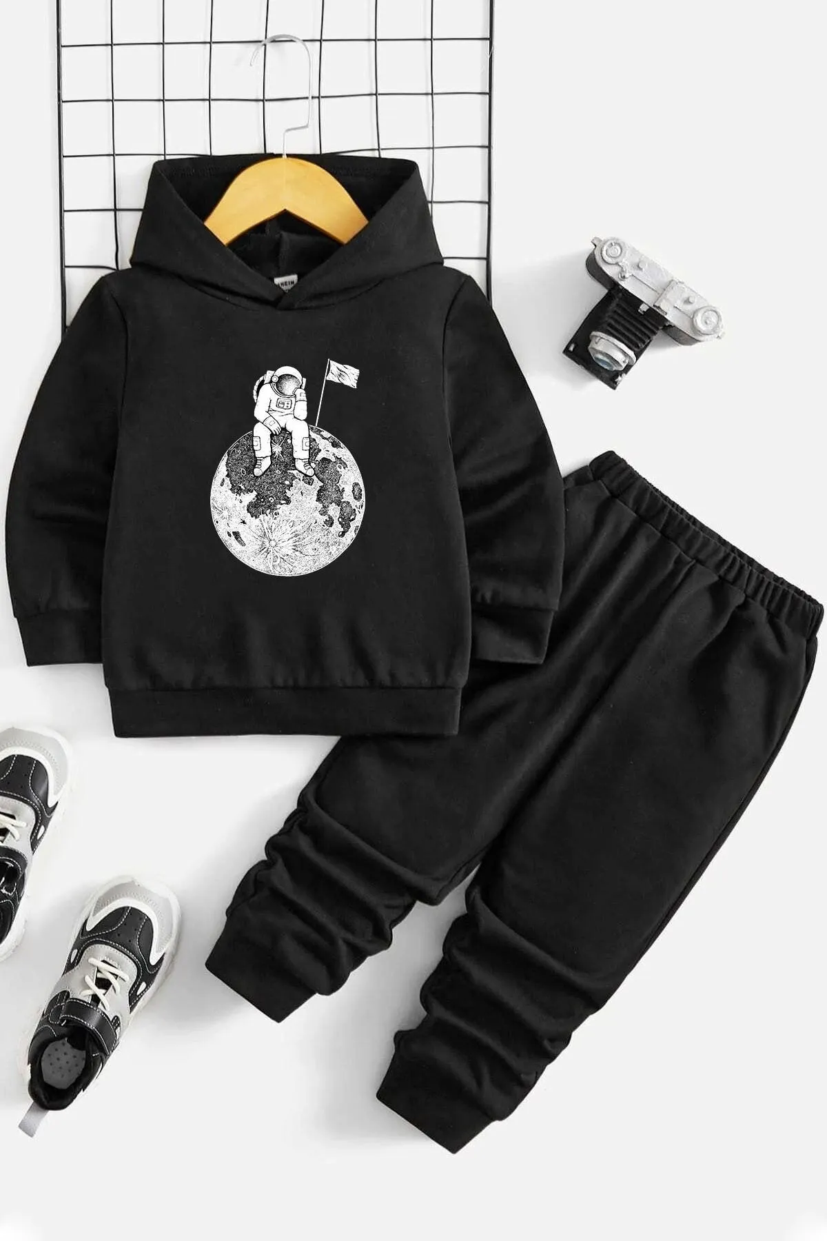 uyguntarz  Kinder-Astronauten-Trainingsanzug-Set