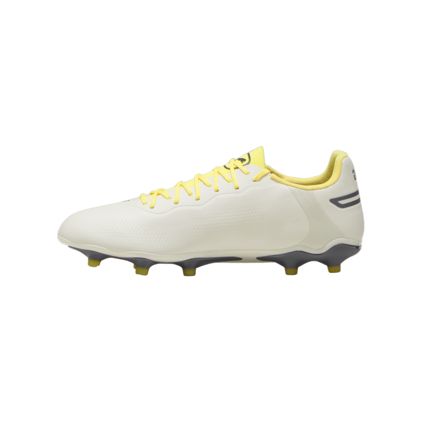 PUMA KING Pro FG/AG Weiss Grau Gelb F03