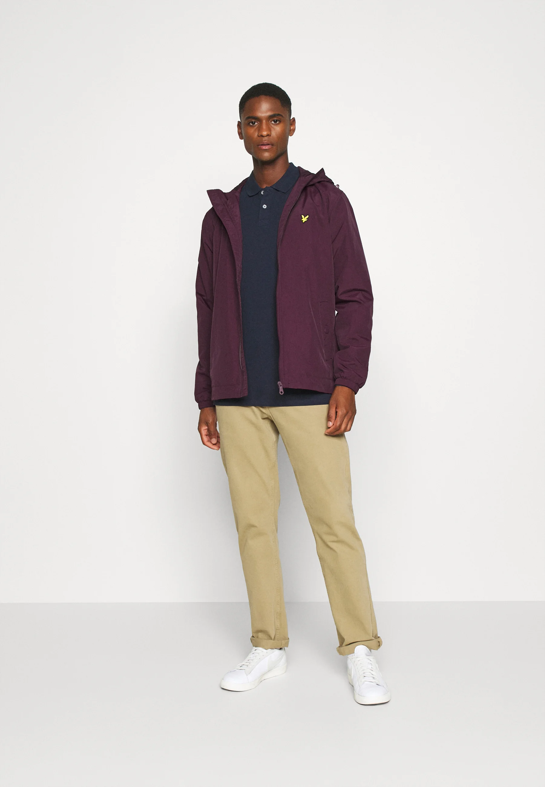 Chaqueta con capucha y cremallera Lyle & Scott - Chaqueta ligera