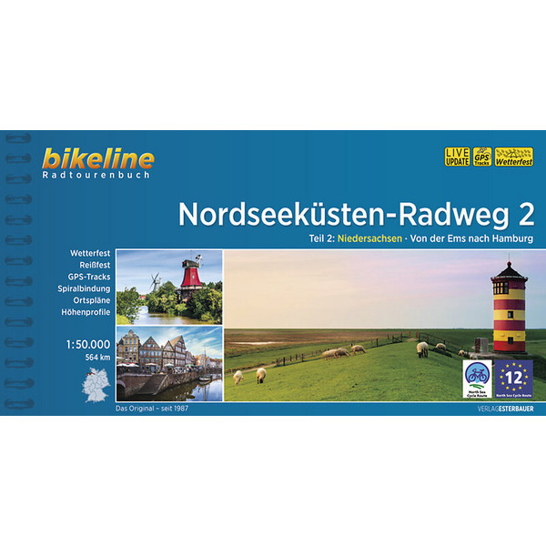 NORDSEEKÜSTEN-RADWEG 2 - Radwanderführer