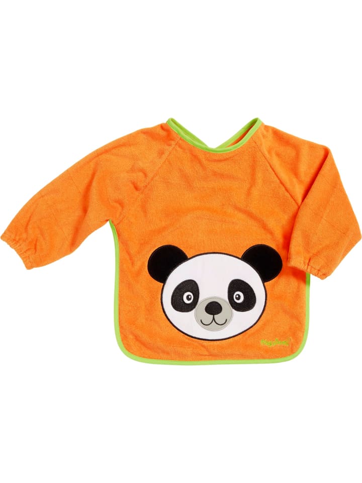 Playshoes Ärmel-Lätzchen Langarm in Orange günstig kaufen onesize