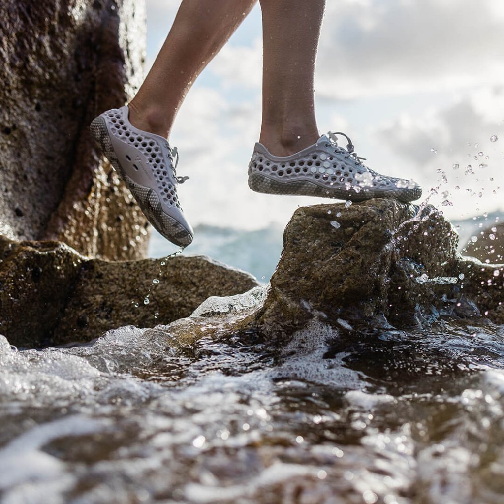 Vivobarefoot Ultra III W Moonstone/Grey Sandalen