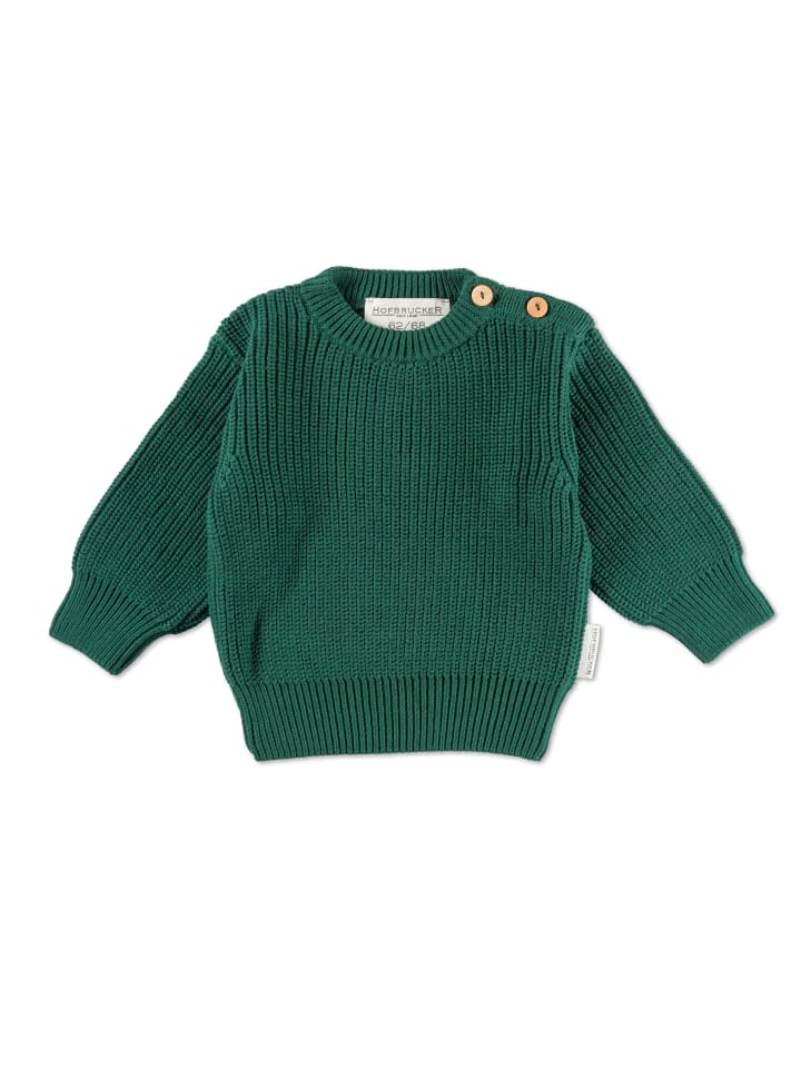 Hofbrucker Strickpullover in Waldgrün günstig kaufen