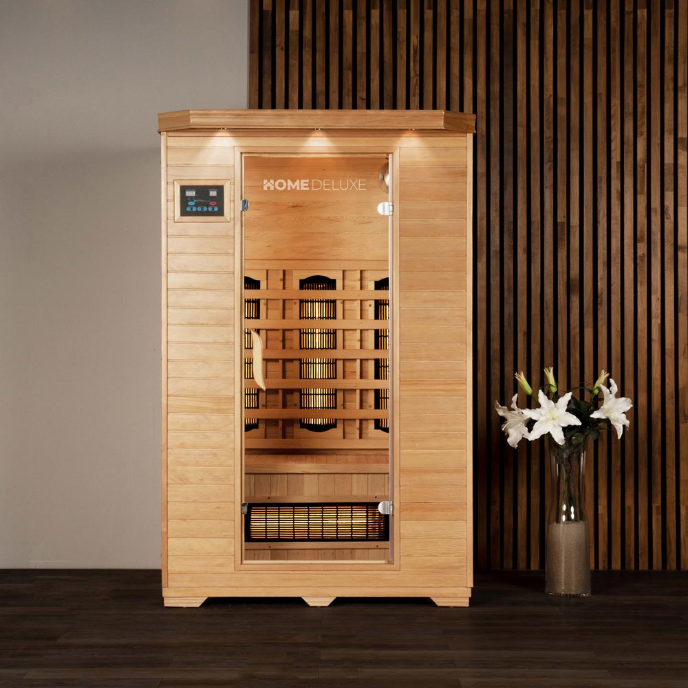 Home Deluxe Infrarotkabine REDSUN - M mit Vollspektrumstrahler