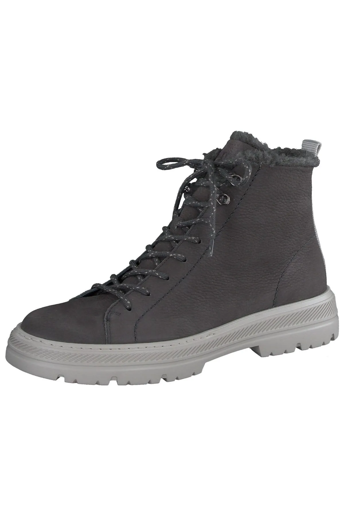 Paul Green  Stiefelette - Grau - Blockabsatz