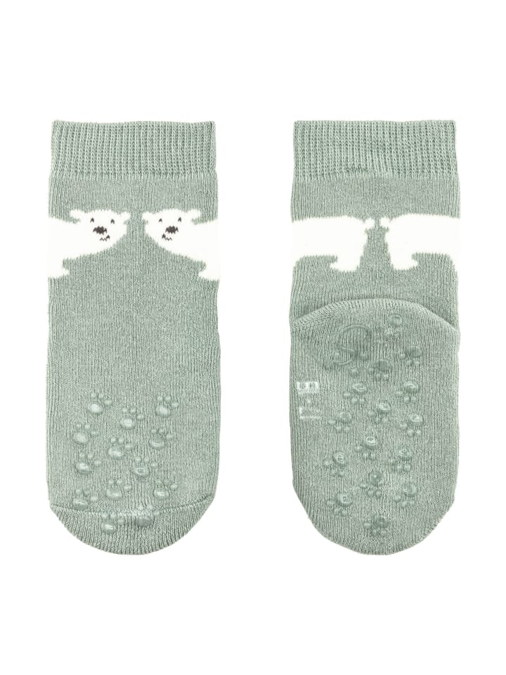 Sterntaler ABS Krabbelsocken 2er-Pack Eisbär in sattes grün günstig kaufen