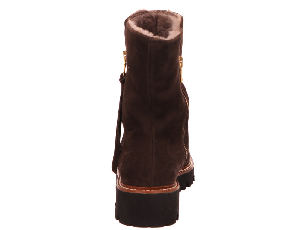 GABRIELE Schnür-Stiefeletten braun