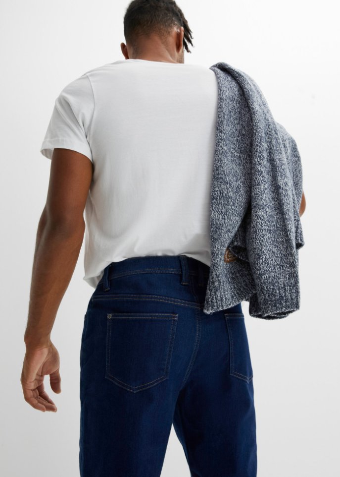 Regular Fit Stretch-Thermojeans, Straight