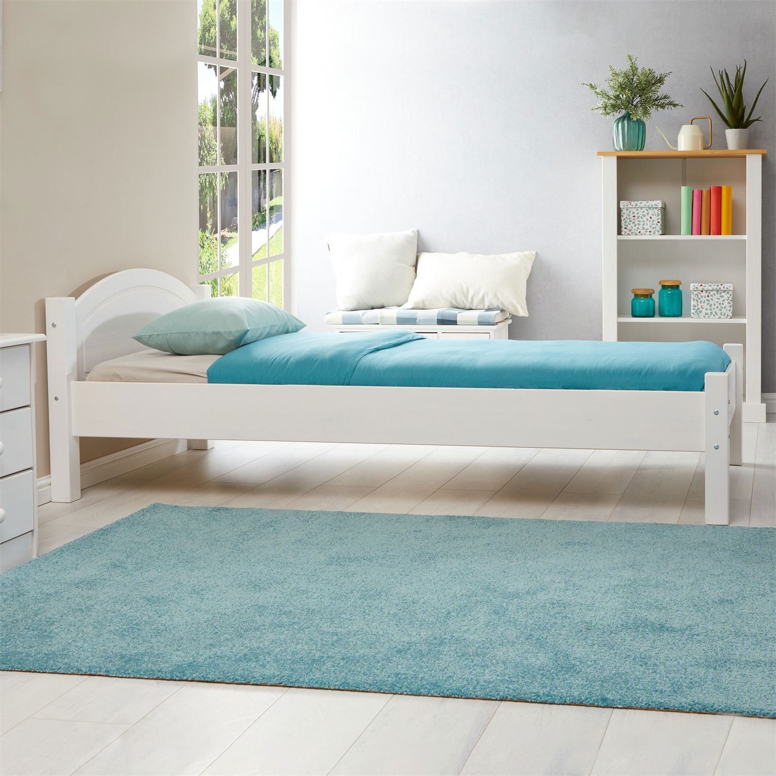 IDIMEX Massivholzbett MARIE, Massivholzbett Einzelbett Bettrahmen Jugendbett Bettgestell 90 x 190 c