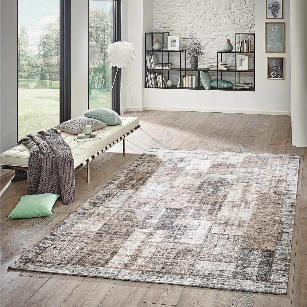 Patchworkteppich Delicate