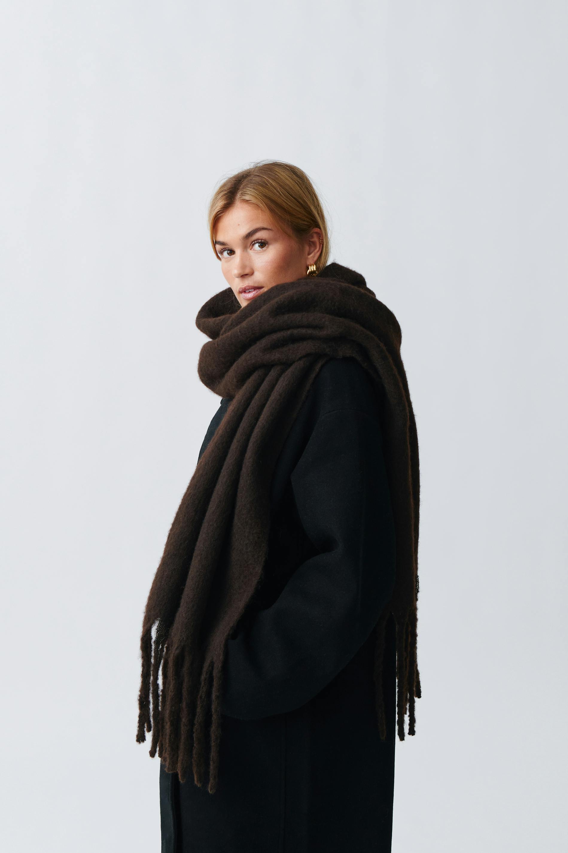 Soft chunky scarf