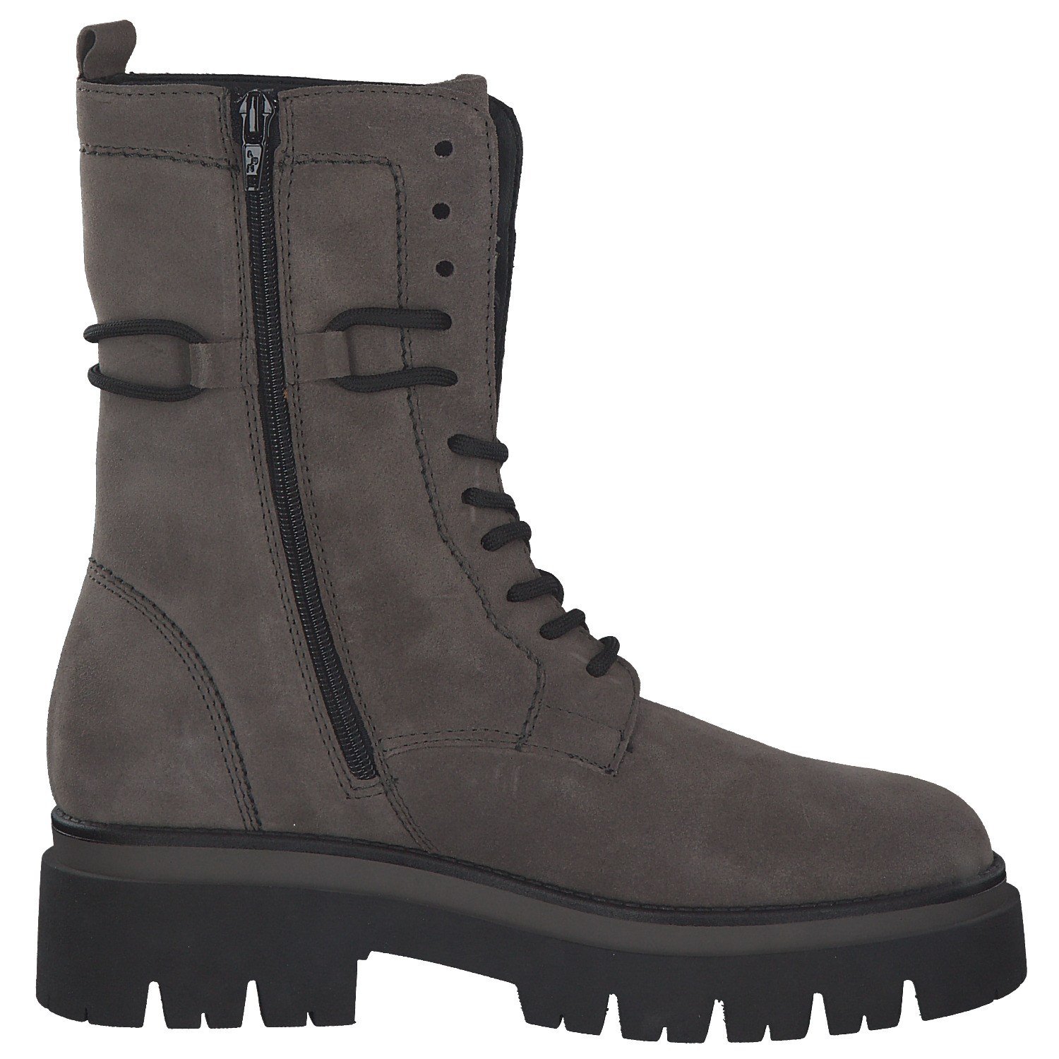 Tamaris 25265, Schnürstiefeletten, Damen, Grey Suede