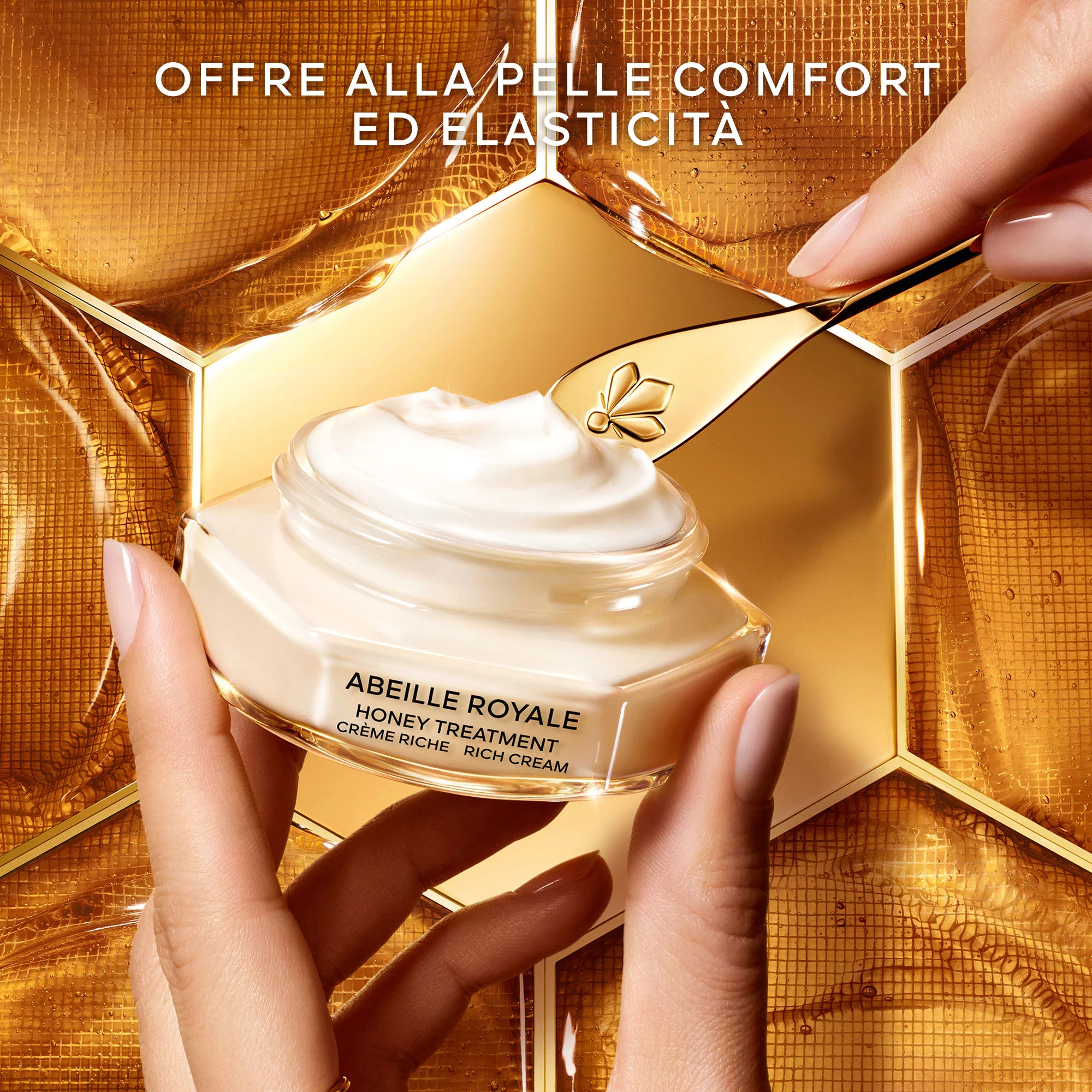 Abeille Royale Honey Treatment Rich Cream - Crema viso giorno antirughe