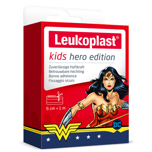 LEUKOPLAST kids Pflaster hero Wonder Woman 6 cmx1m  1 St  Pflaster