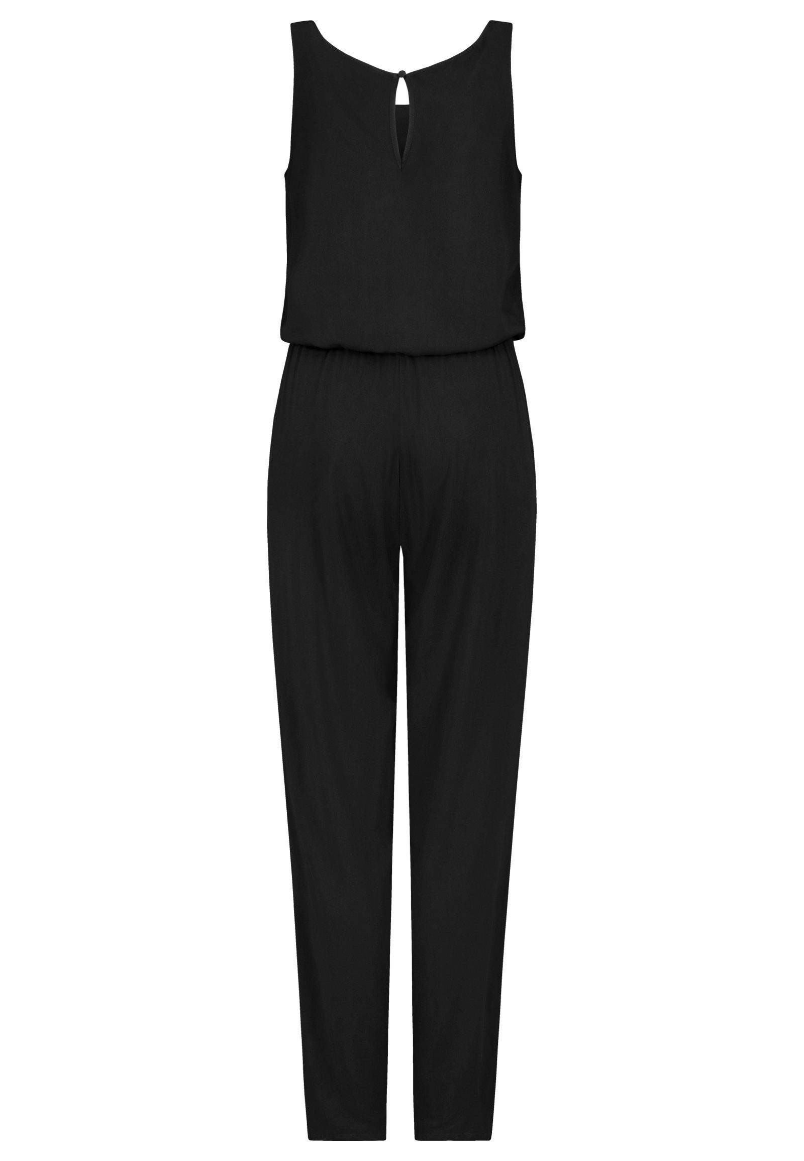 SUBLEVEL Overall Damen Overall Jumpsuit lange Hose Sommer Binde Gürtel Einteiler