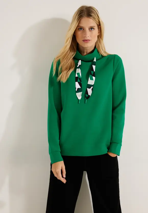 CECIL Sweatshirt mit Tunnelzug