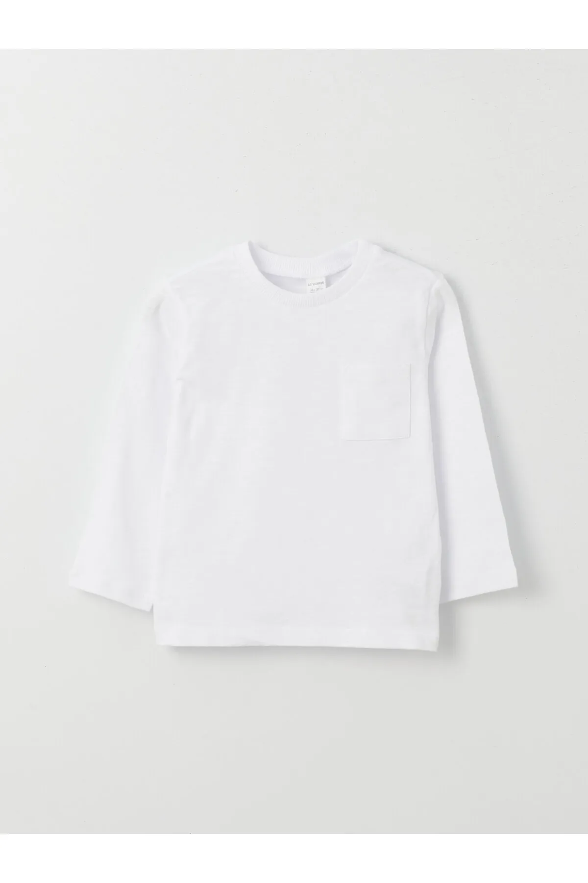 LC Waikiki  Langärmliges Basic-T-Shirt für Babys mit Rundhalsausschnitt