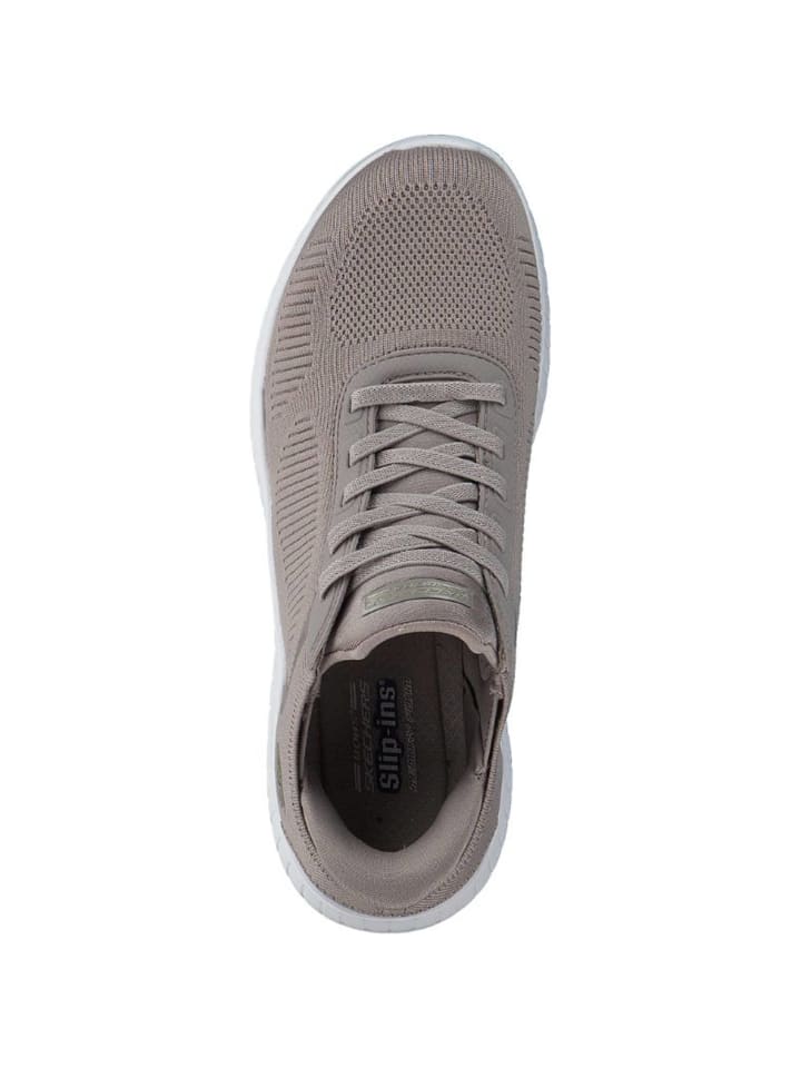 Skechers Slip-On-Sneaker in taupe günstig kaufen