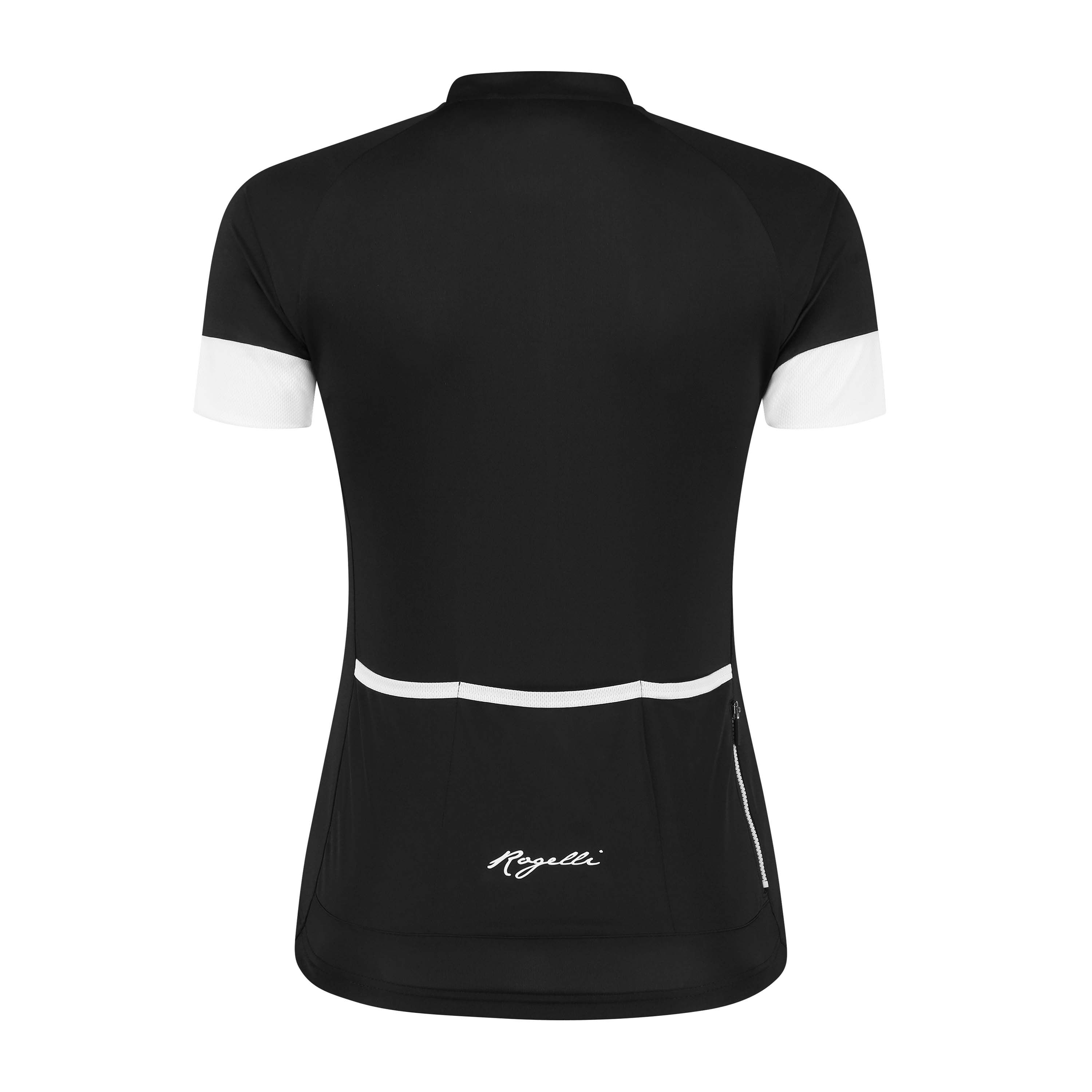 Rogelli Modesta Black White Damen Radtrikot