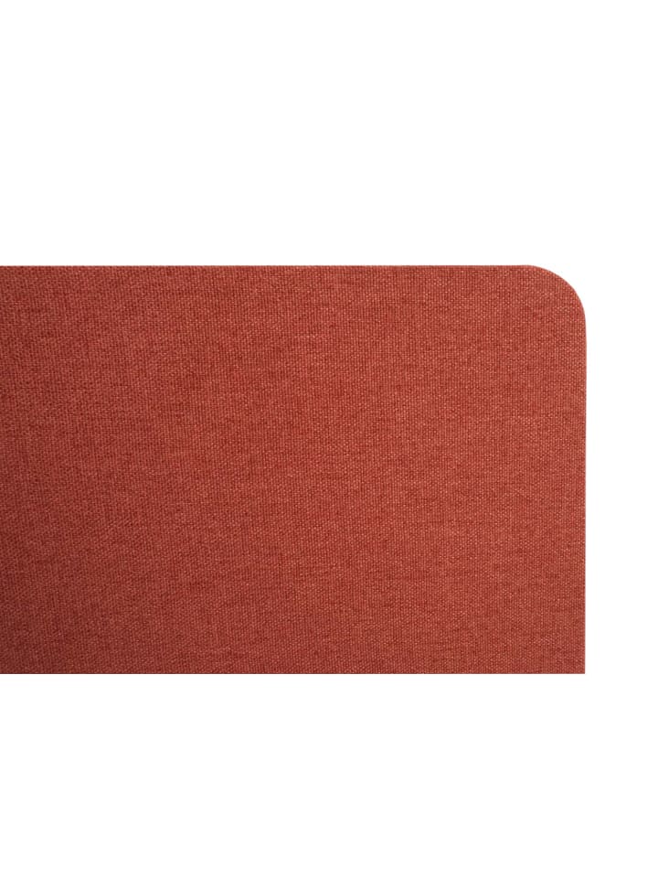 MCW Akustik-Tischtrennwand G75, 60x160cm braun günstig kaufen onesize