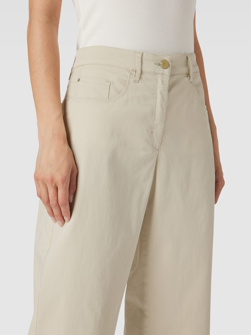 Jeans im 5-Pocket-Design Modell 'Bella' in kitt
