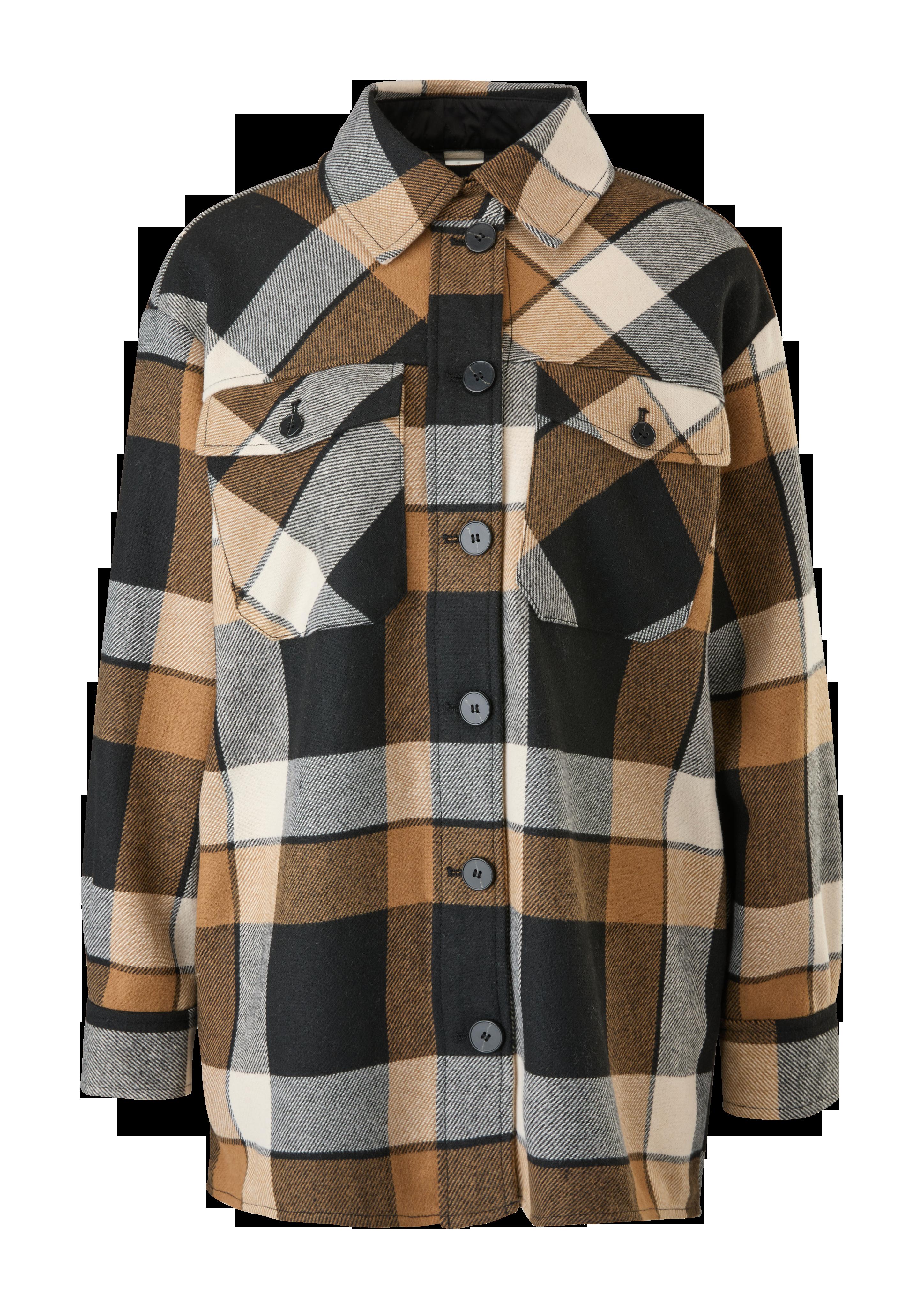 Jacke aus Wollmix   2122134-99N4