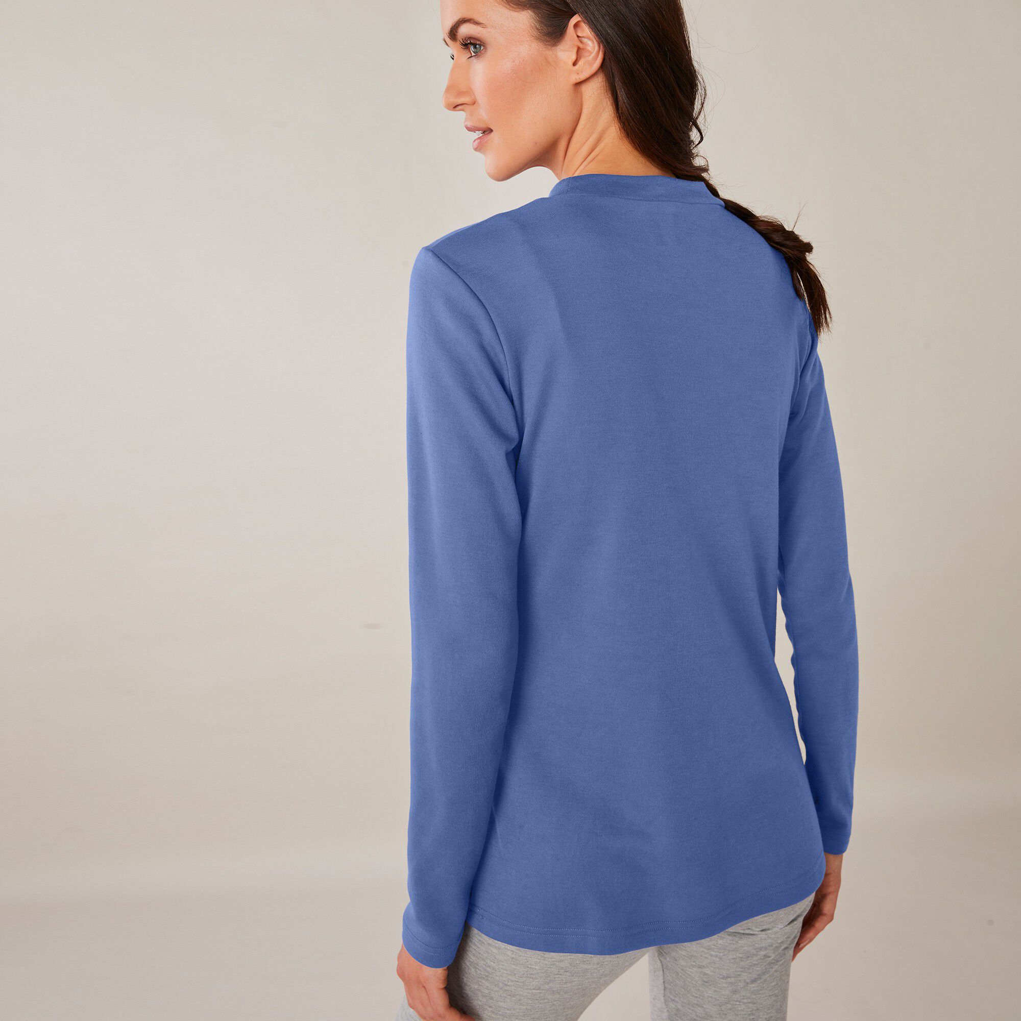 Tee-shirt thermique col montant