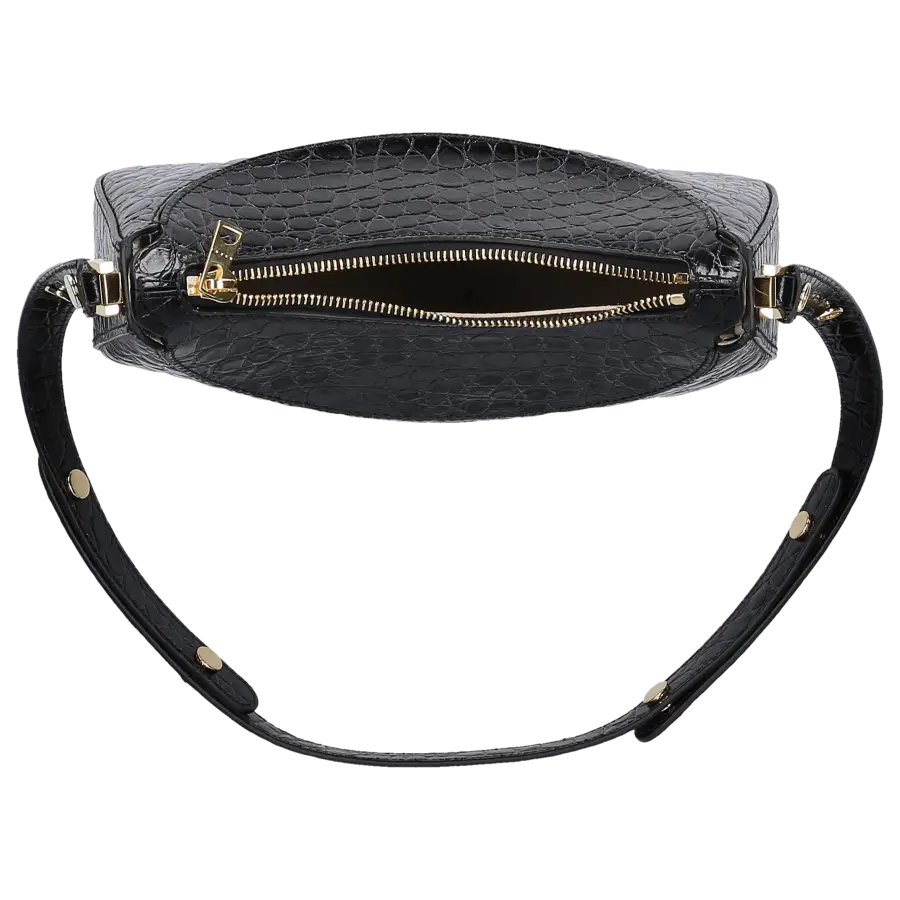 Marni - Schultertasche MILANO Kalbsleder - schwarz