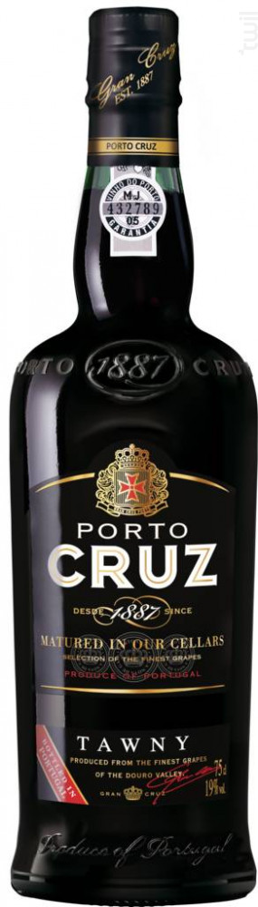Porto Cruz - Tawny Porto Cruz Vin Rouge●Porto DOC Non millésimé 75cl