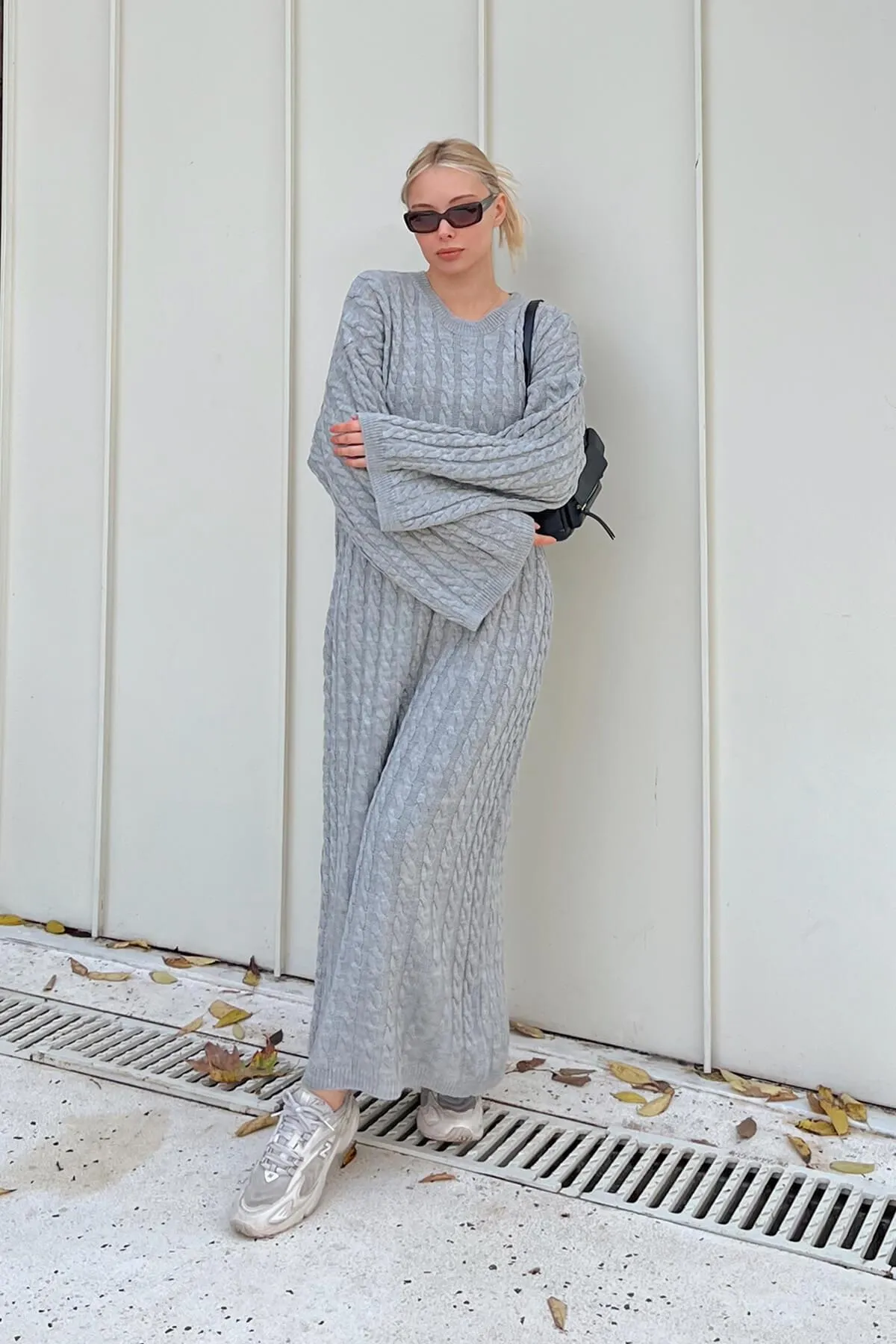 Swist  Kleid - Grau - Basic