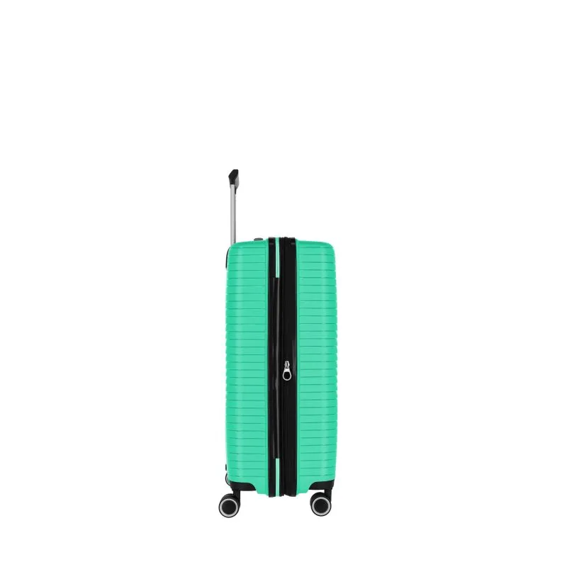 Travelite ORBITA Trolley M (67cm) mit 4 Rollen - Grün
