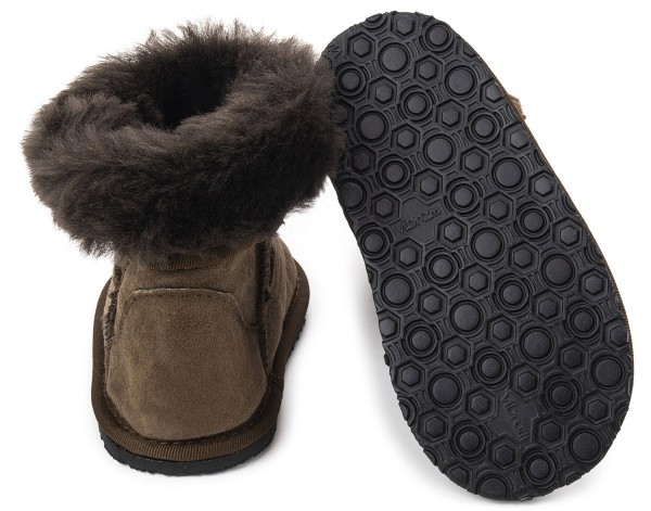 ZeaZoo |k ~ Winter-Boot Dingo mit Fell ~ Braun
