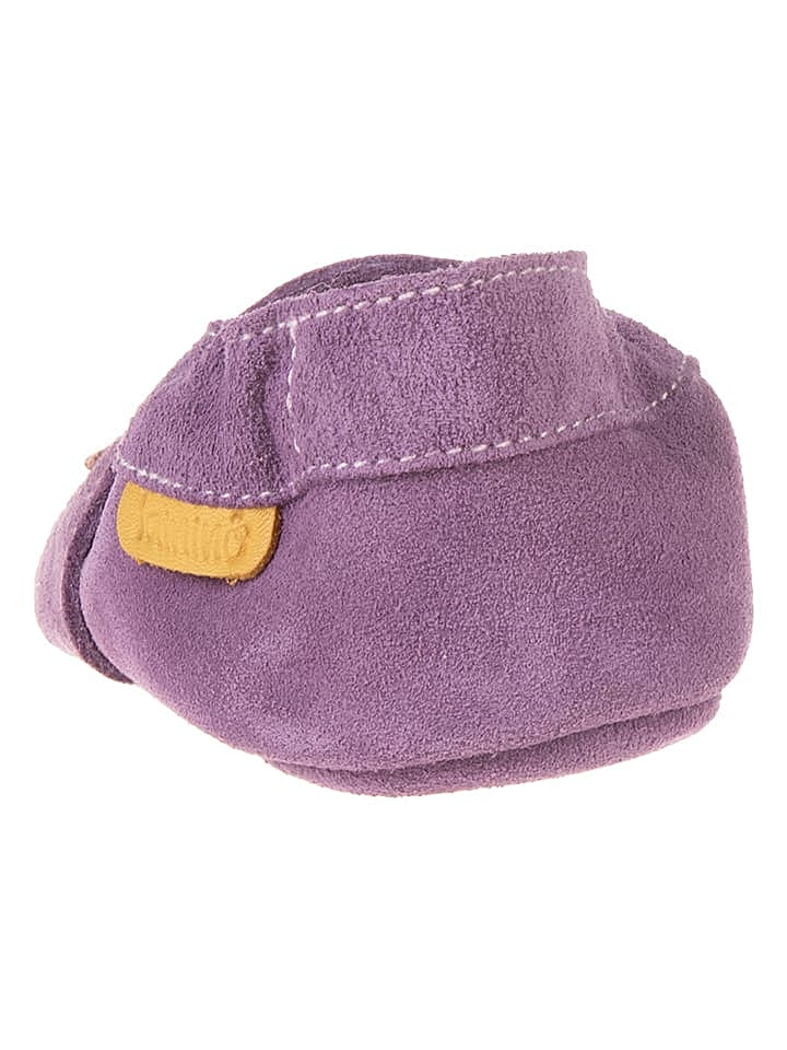lamino Leder-Krabbelschuhe in Lila günstig kaufen 22/23