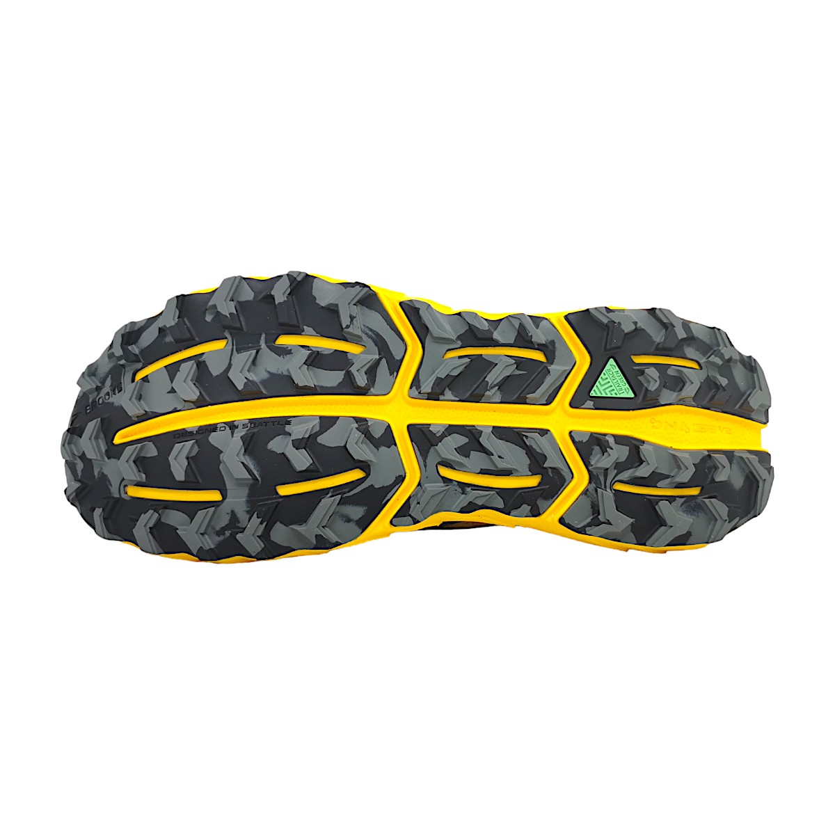 Brooks Cascadia 17 1104031D-333 Grau 333 Lemon/ Black