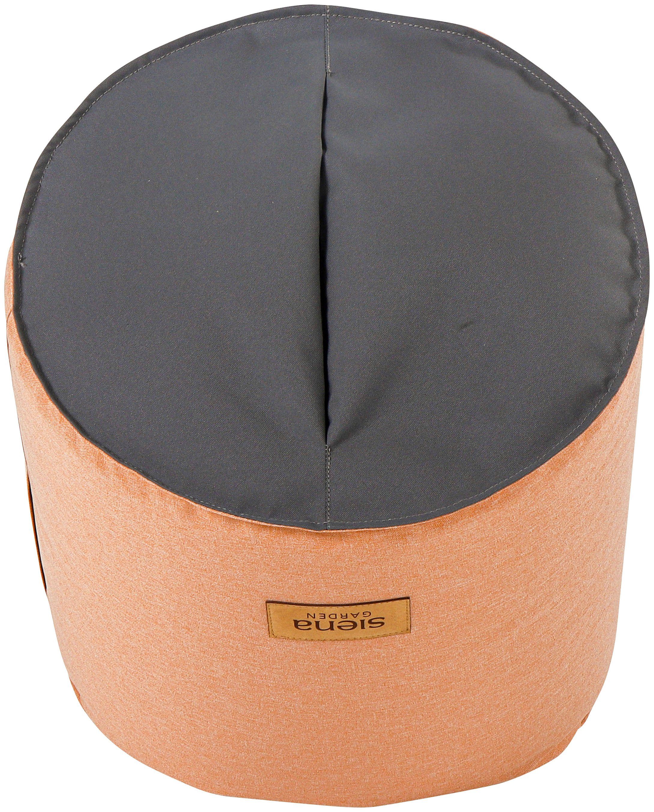 Siena Garden Sitzsack FLOW.U Round Ø45cmxH50cm, Ø/H: 45/50 cm