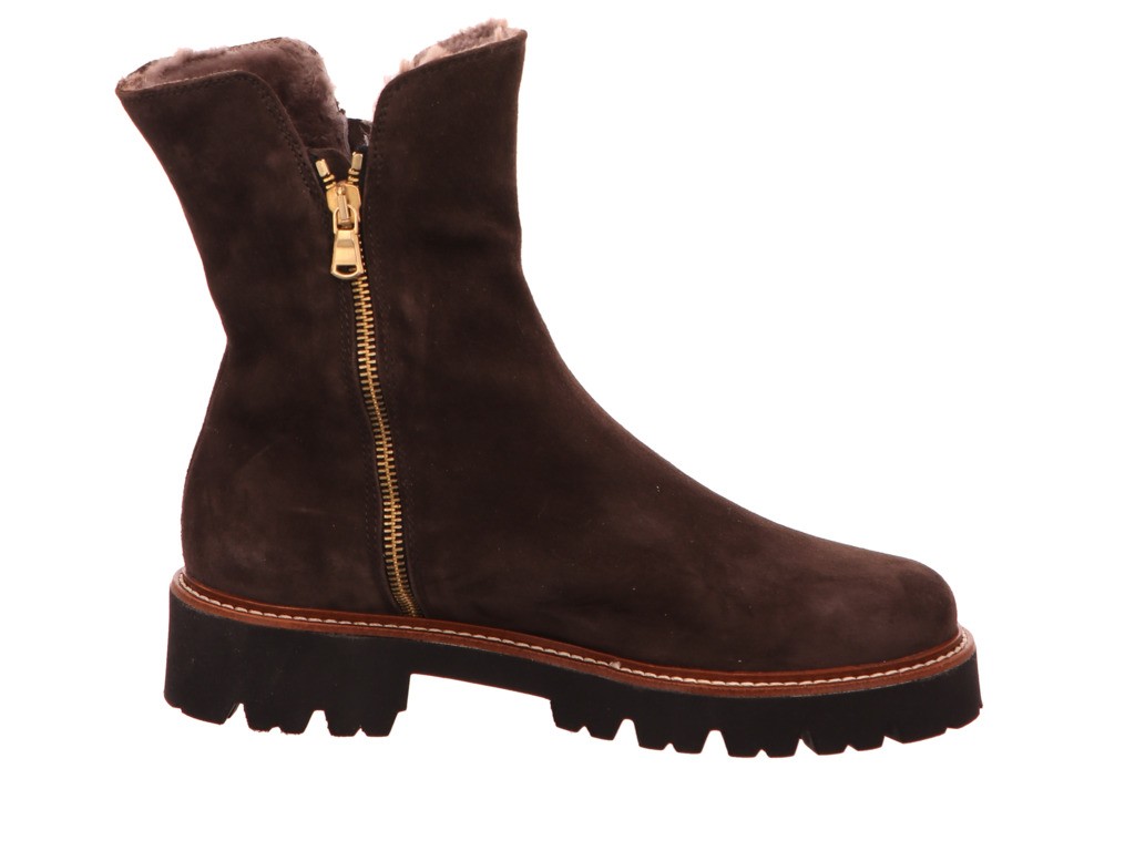 GABRIELE Schnür-Stiefeletten braun