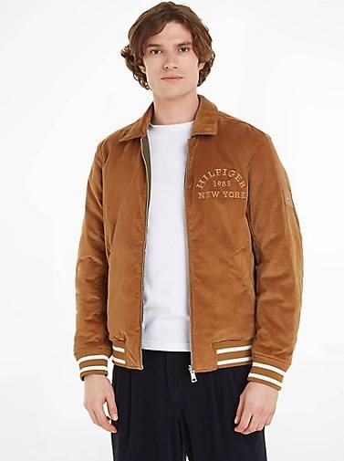 TOMMY HILFIGER Herren Wendejacke WARM VARSITY CORD