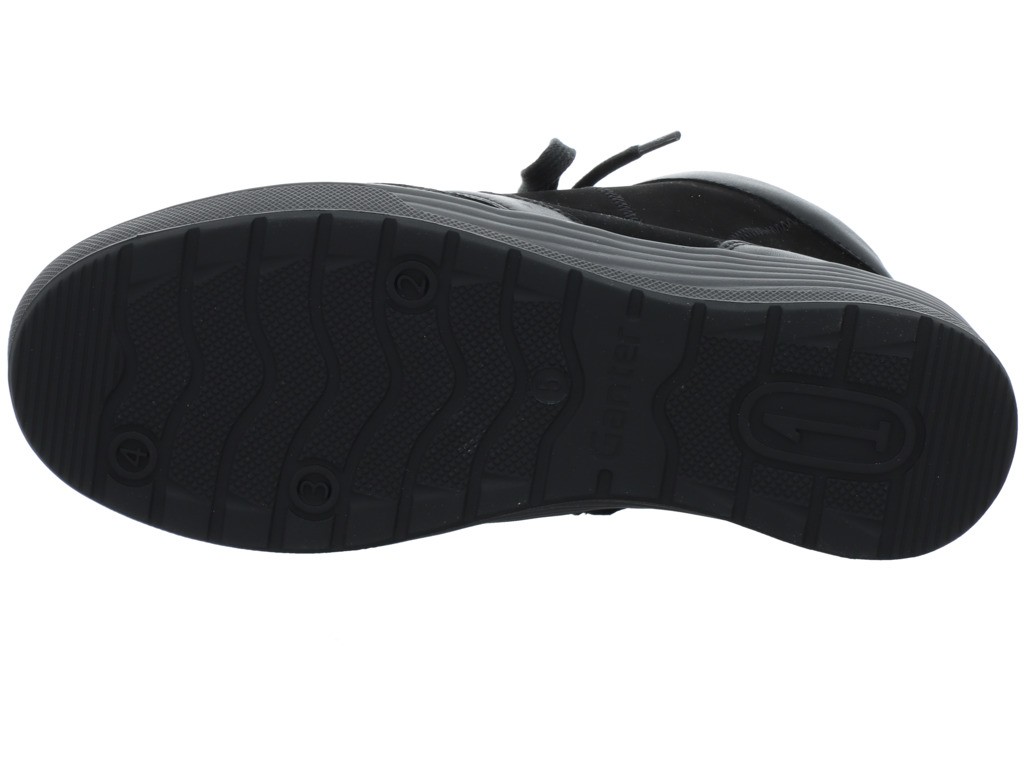 GANTER Schnür-Stiefeletten schwarz