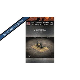 sMG34 Machine-gun Platoon (4) (plastic)