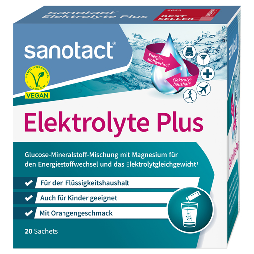 SANOTACT Elektrolyte Plus Pulver  20 St  Pulver