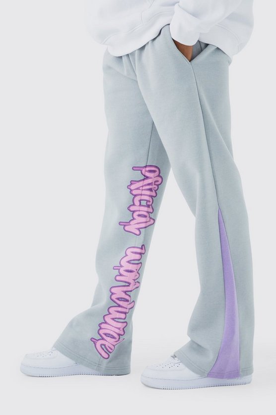 Jogginghose mit Grafitti-Print