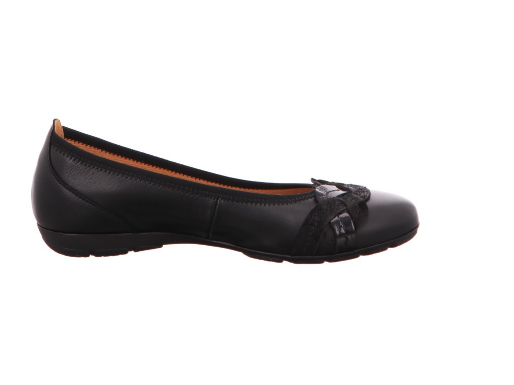 GABOR Ballerinas schwarz Gabor Fashion Sportlicher Ballerina 24.1