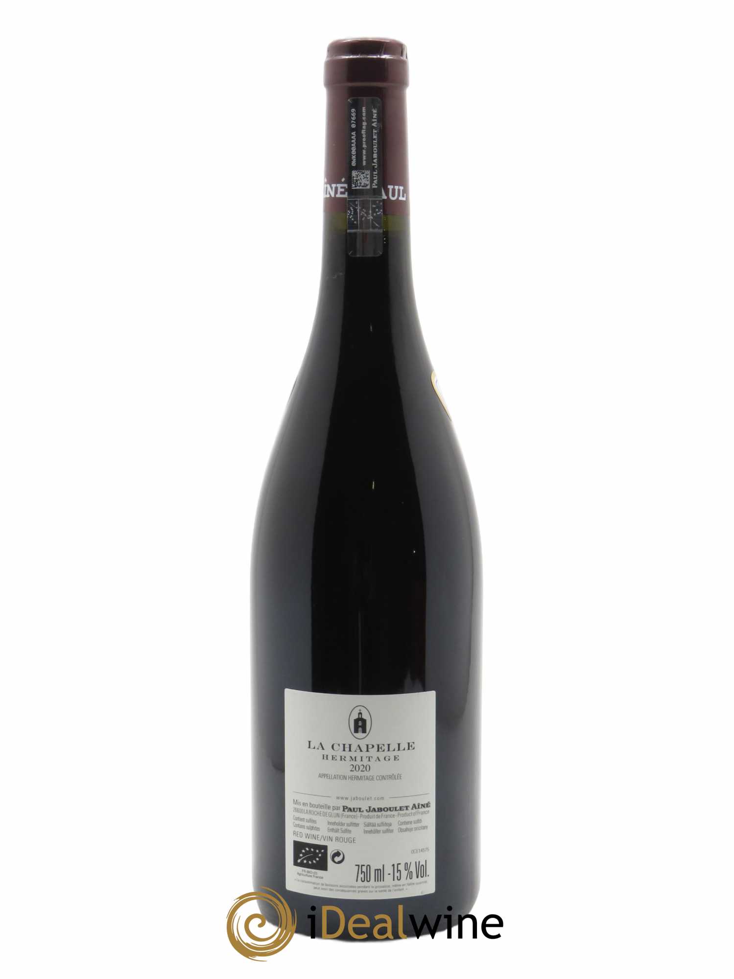 Hermitage La Chapelle Paul Jaboulet Ainé (CBO à partir de 3 bts) 2020 - Lot de 1 Bouteille