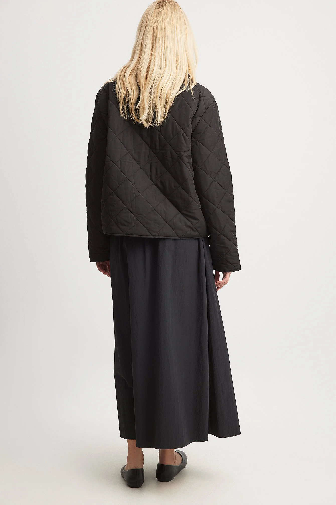 Gesteppte wattierte Jacke