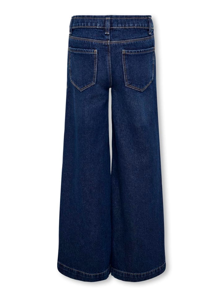 KIDS ONLY Jeans KOGCOMET WIDE DNM in dark blue denim günstig kaufen
