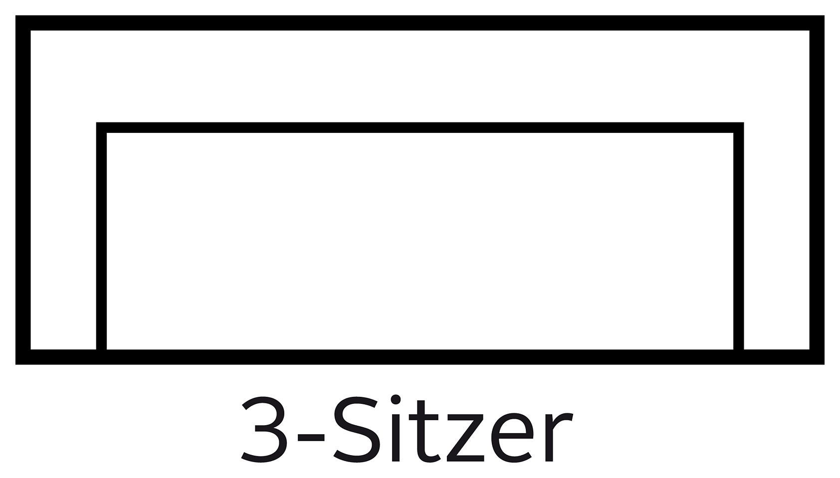 TRENDMANUFAKTUR 2,5-Sitzer