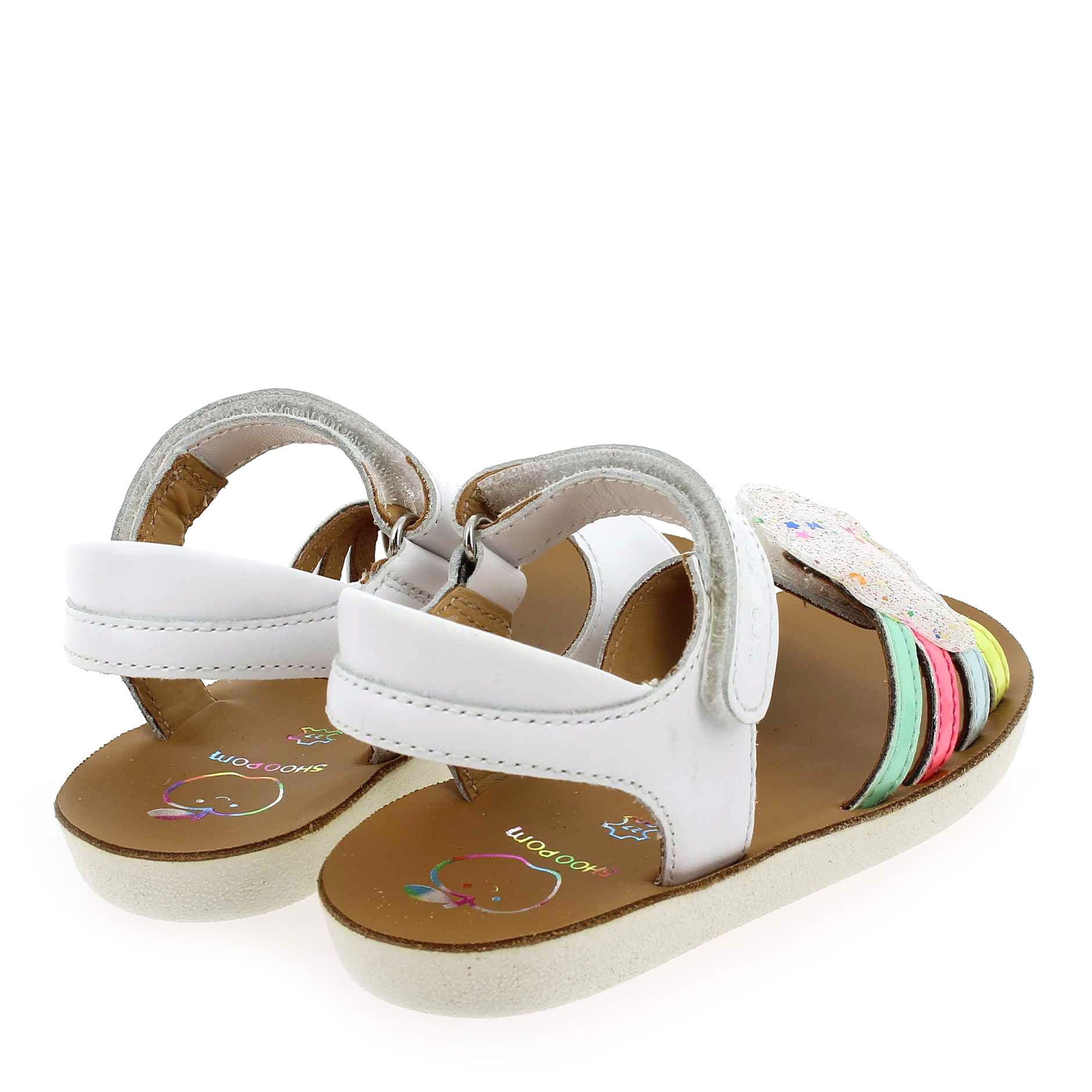 Shoopom  GOA MULTI - Blanc Multi