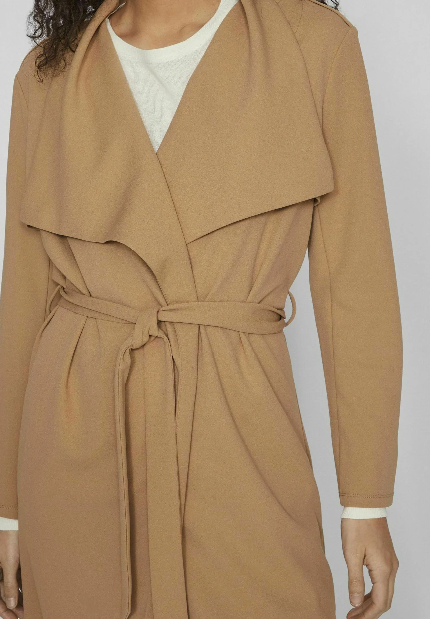 VILA VICLARA LONG DRAPY - Gabardina
