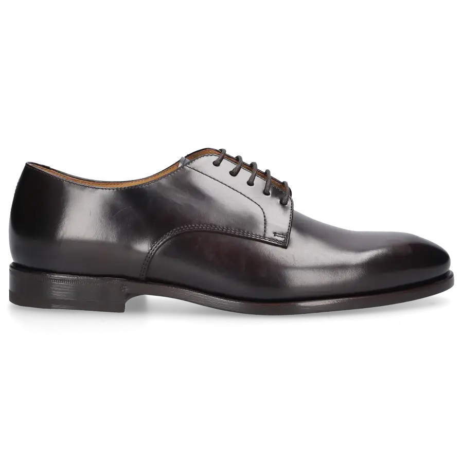 Henderson - Businessschuhe Derby 83210 Kalbsleder - braun