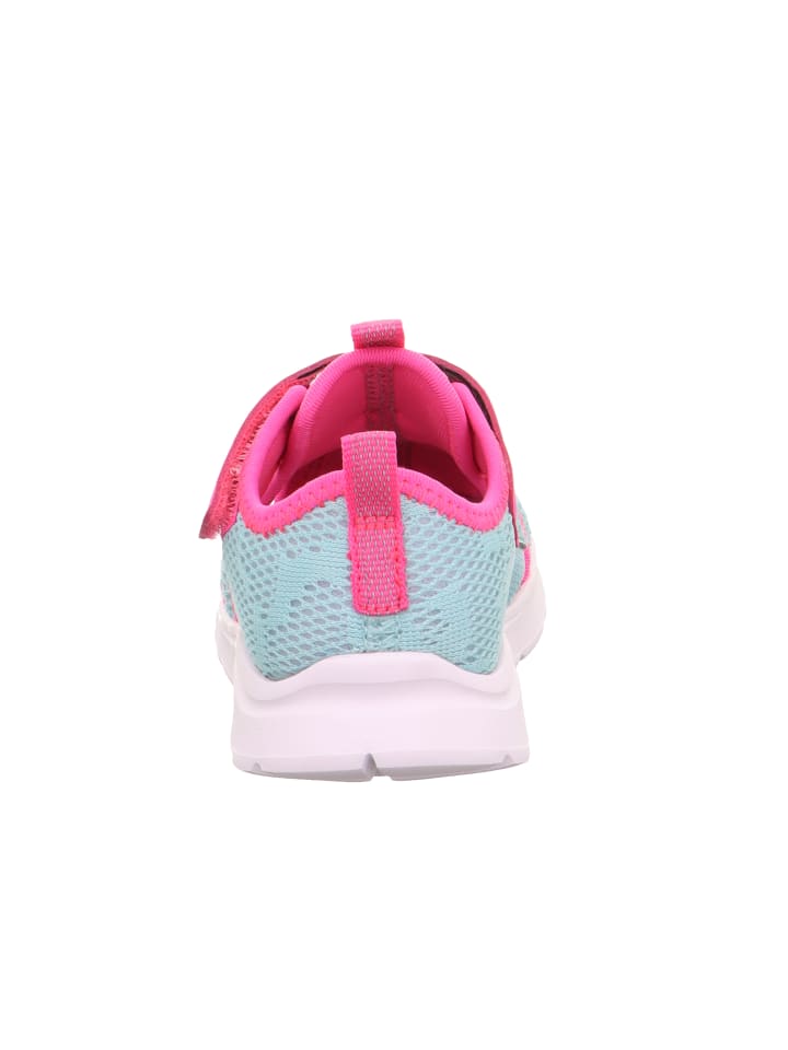 superfit Lauflernsandale WAVE in Hellgrün/Pink günstig kaufen
